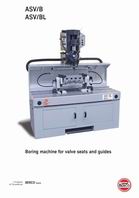 ASV/B-BL Boring machine for valve seats and guides