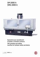 SM 2000 A - SMG 2000 A CNC grinding and milling machine for cylinder heads and blocks