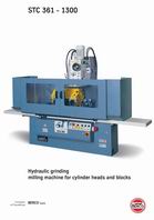 STC 361 - 1300 Hydraulic grinding milling machine for cylinder heads and blocks