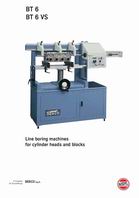BT6/ BT6VS Line boring machines for cylinder heads and blocks